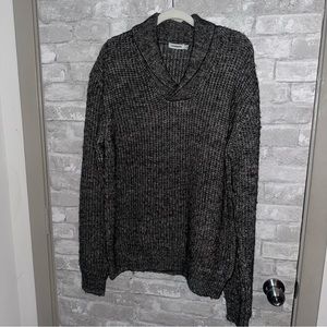 COPY - J.Lindeberg shawl collar wool sweater sz XL #O1